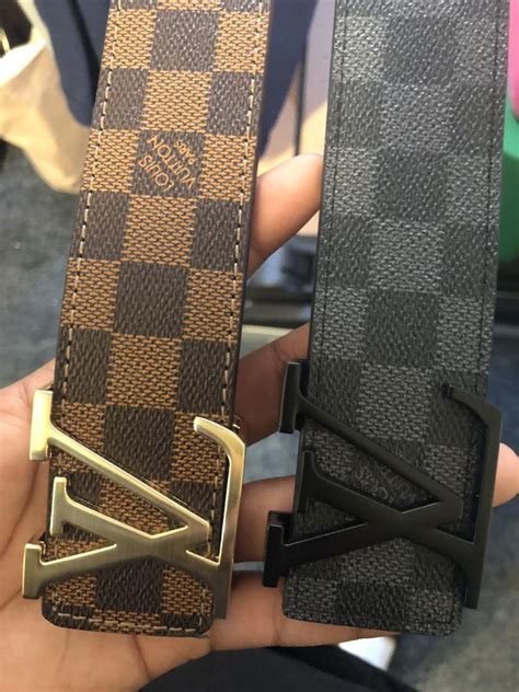 lv belt colors|louis vuitton checkered belt.